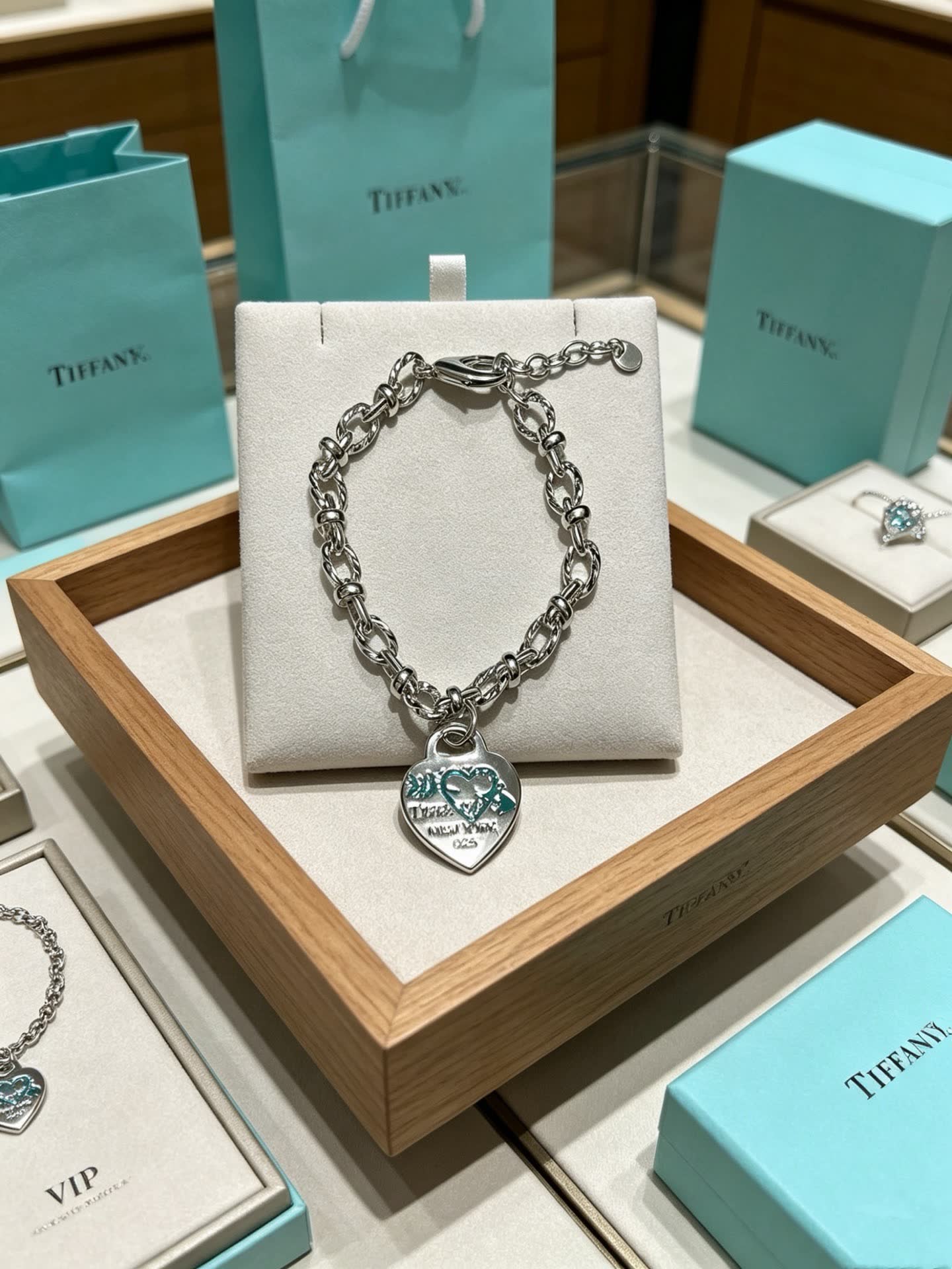 Tiffany & Co. Heart Tag Bracelet